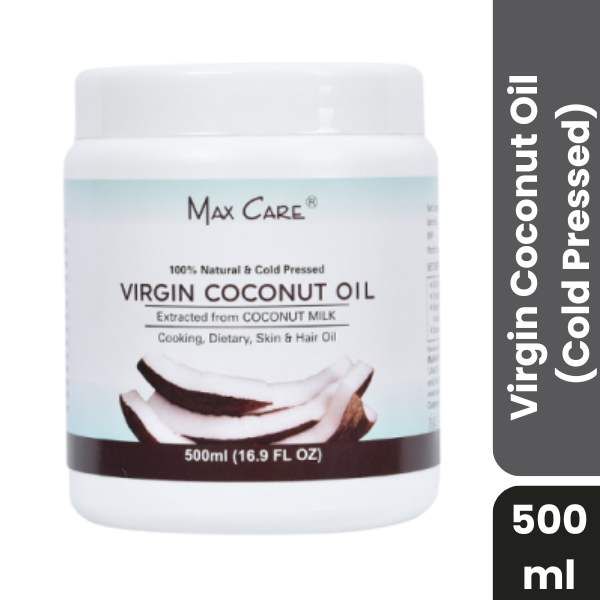 Maxcare Virgin Coconut Oil (ColdPressed), 500ml