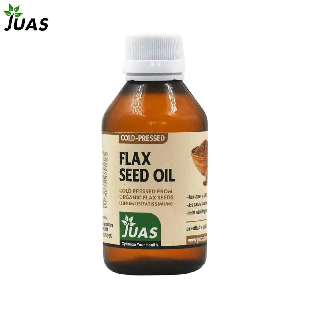 JUAS Cold Pressed
Flax Seed Oil, 120ml