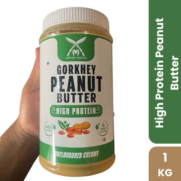 Gorkhey High
Protein Peanut
Butter, 1kg