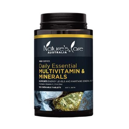 Nature's Care Daily Essential Multivitamin & Minerals, 120 Tablets