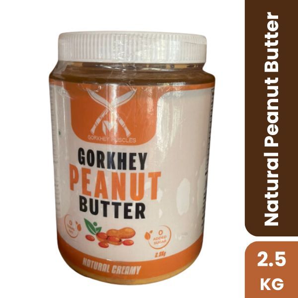 Gorkhey Natural
Peanut Butter, 2.5kg