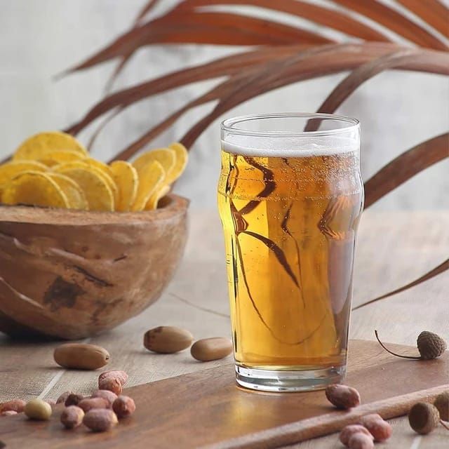 unique British Beer Glass 