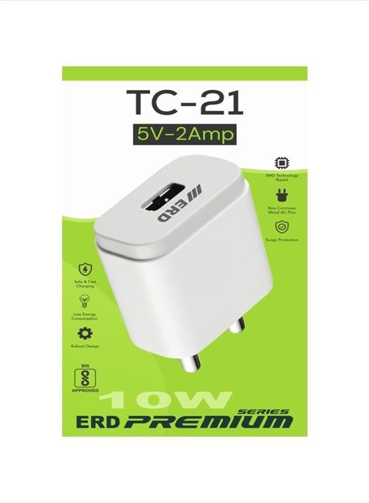 ERD TC-21 2Amp. Mobile Charger (USB Dock Only)