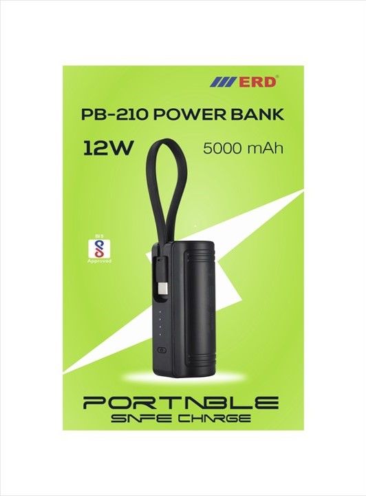 ERD PB-210 Pocket PowerBank 5000mAh (Type-C Port)