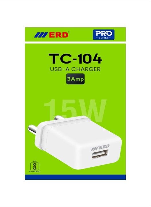 ERD Pro Series TC-104 USB Charger, 5V/3Amp (15Watt) (Dock Only)