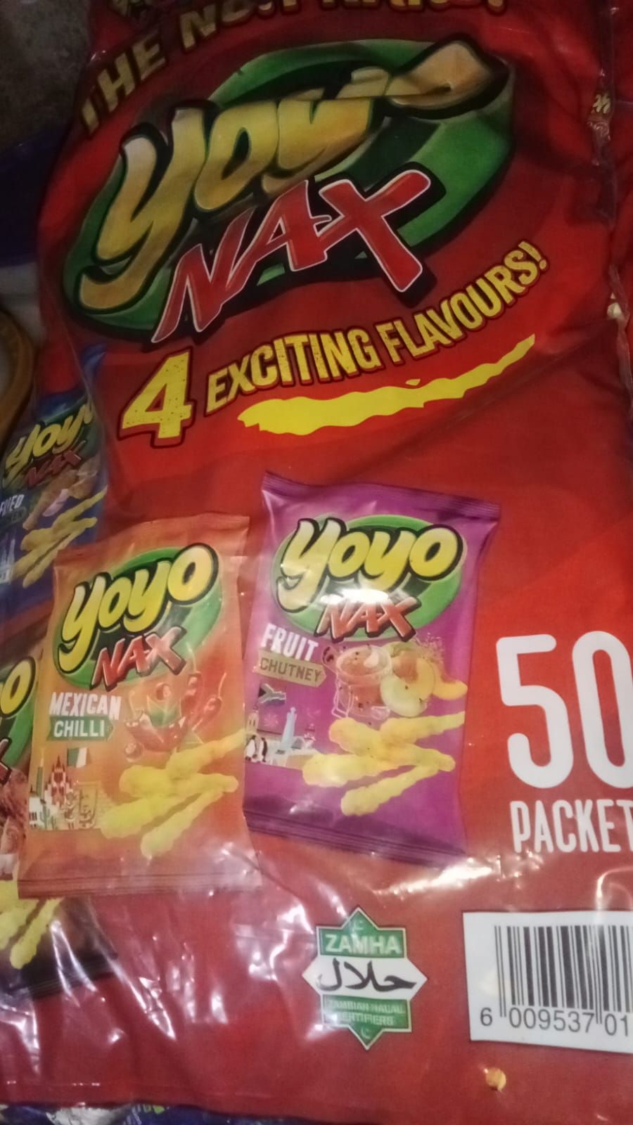 Yoyo Nax-50 packets