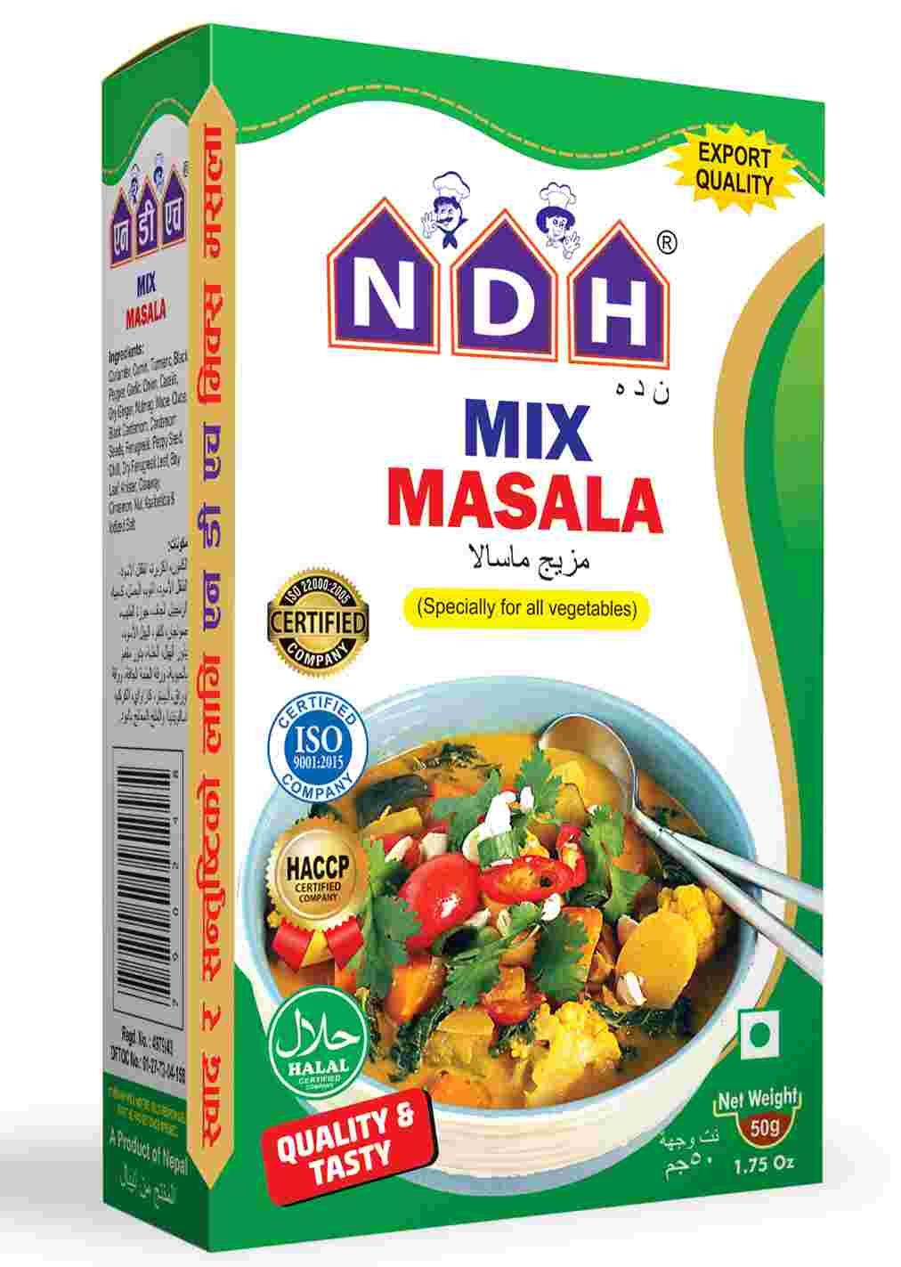 NDH Mix Masala, 50gm