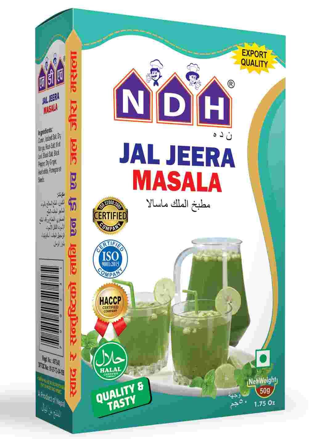 NDH Jal jeera Masala, 50gm