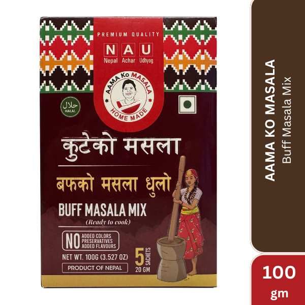 Aama Ko Masala - Buff Masala Mix, 100gm