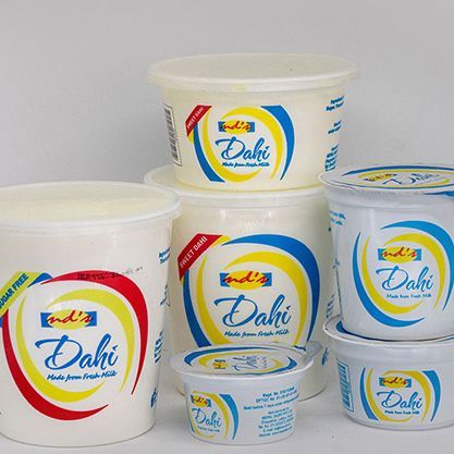 Nd's Plain Dahi (Yogurt), 1Ltr Jar