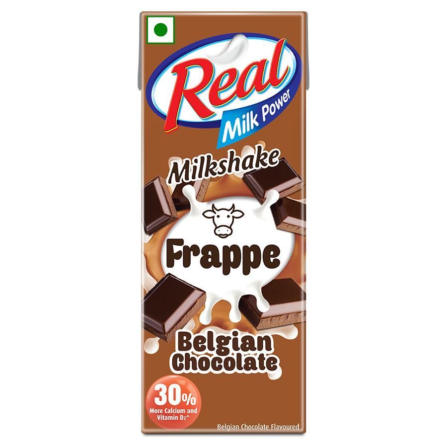 Dabur Real Frappe Belgian Chocolate Milkshake, 180ml