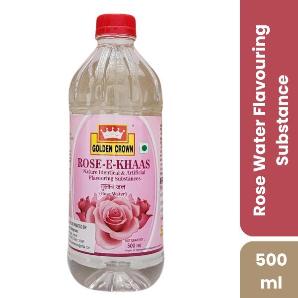 Golden Crown Rose Water Flavouring Substances, 500ml