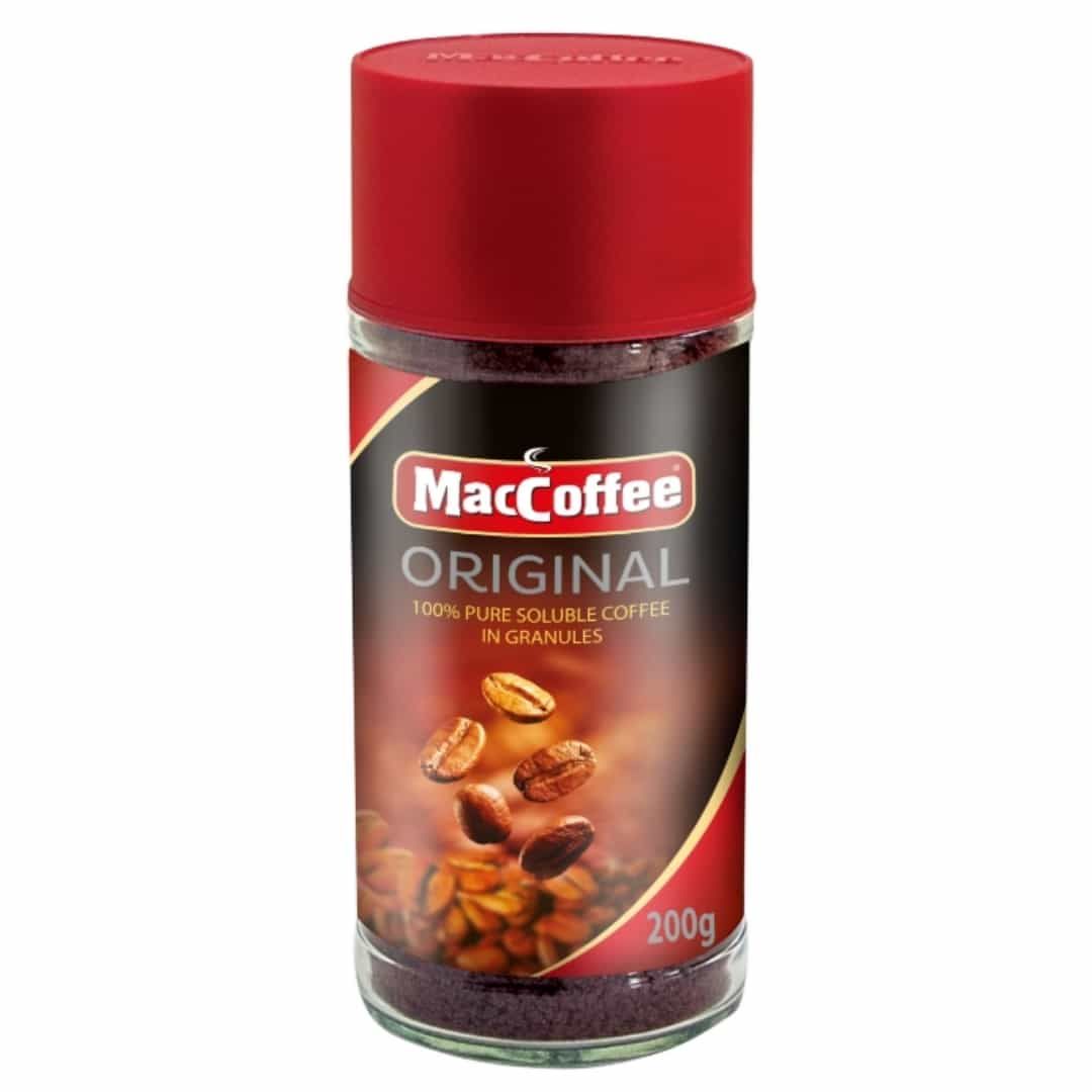 MacCoffee Original 100% Pure Coffee, 200gm Jar