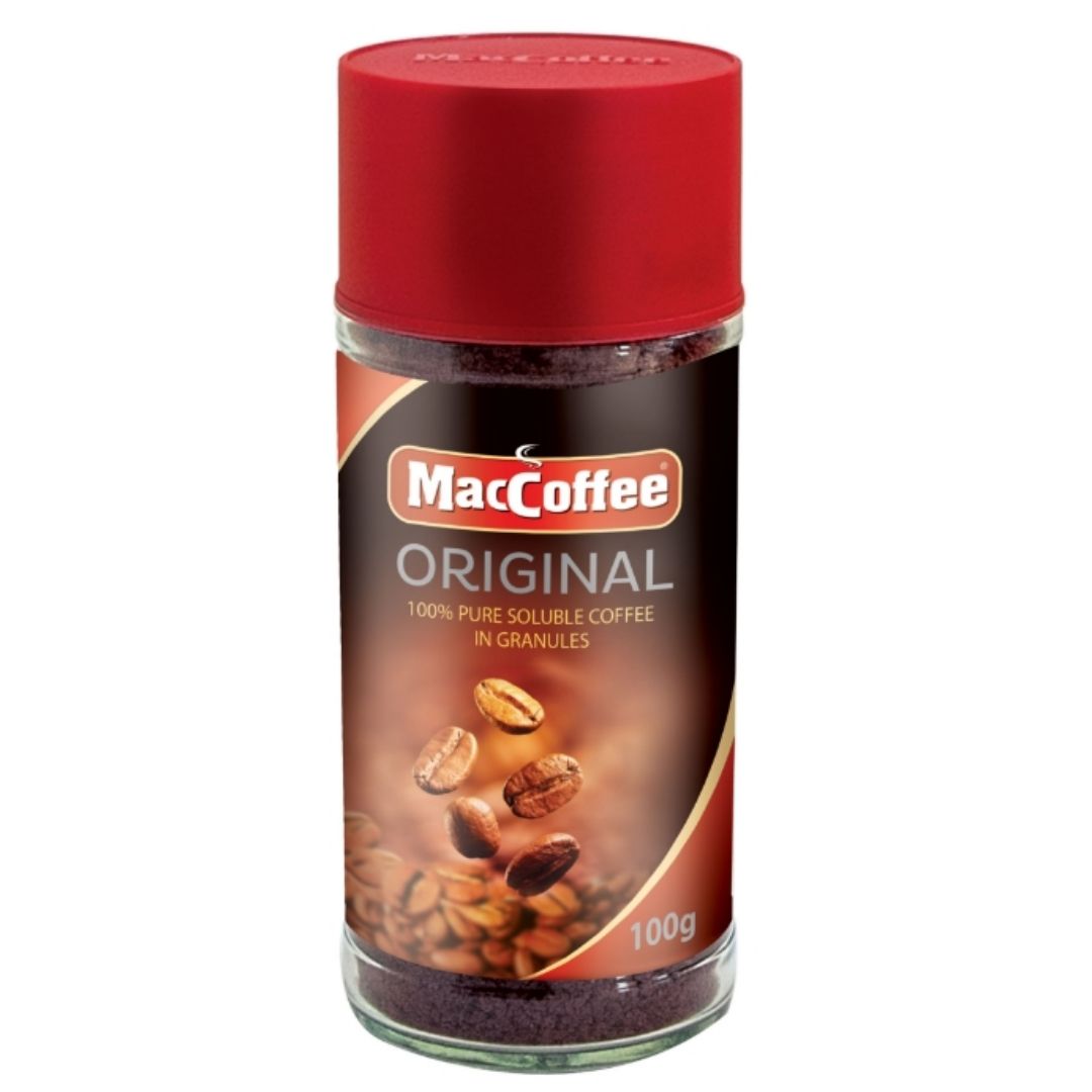 MacCoffee Original 100% Pure Coffee-100gm Jar