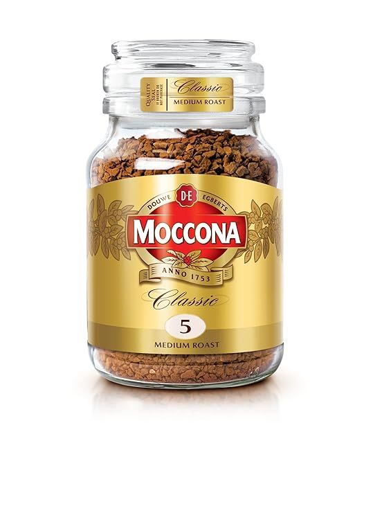 Moccona Premium Instant Classic Coffee Powder | Medium Roast, 100gm Jar