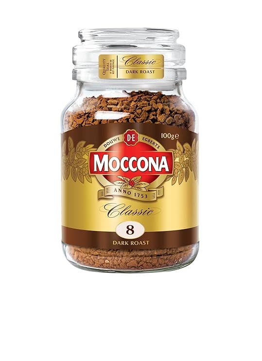 Moccona Classic Dark Roast Coffee, 100gm jar