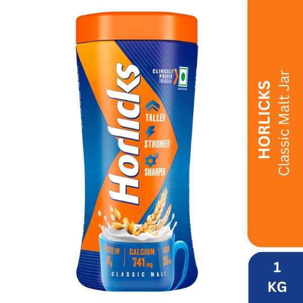 Horlicks Classic Malt Jar, 1kg