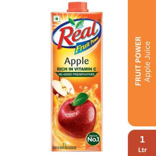 Real Fruit Power Juice - Apple, 1Ltr