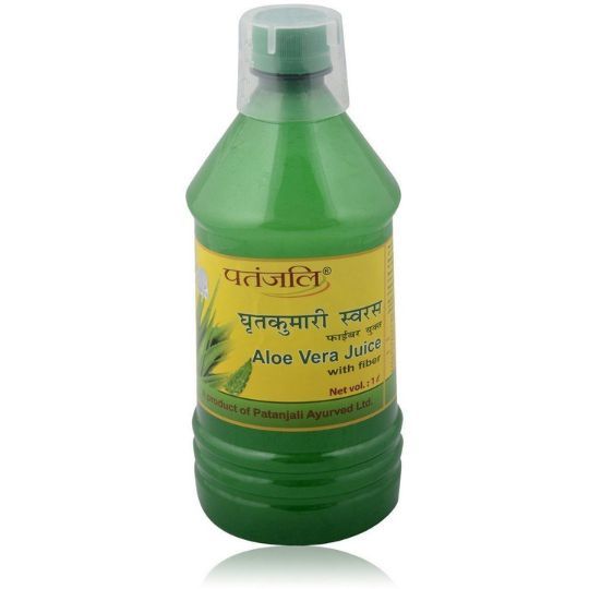 Patanjali Aloevera Fibre Juice, 1Ltr