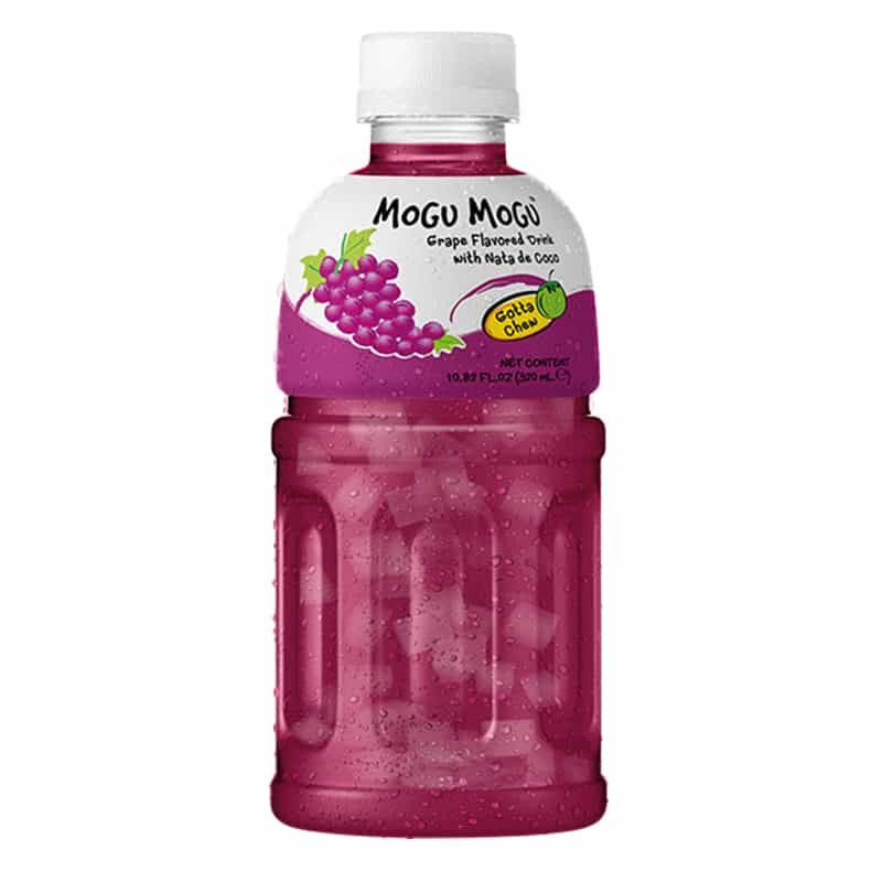 Mogu Mogu Grapes Flavored Drink, 320ml