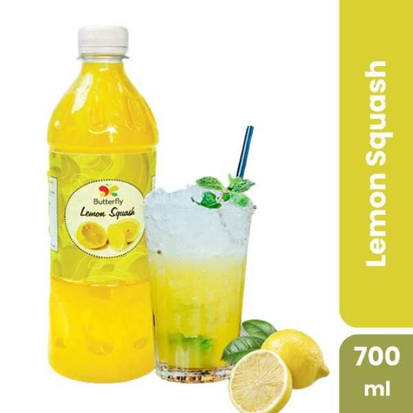 Butterfly Lemon Squash, 700ml