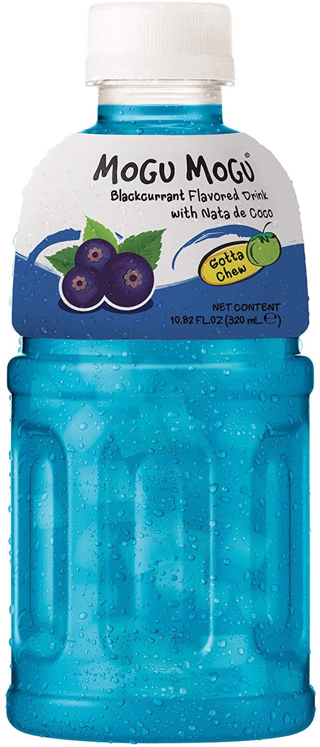 Mogu Mogu Blackcurrent Flavored Drink, 320ml