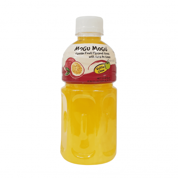 Mogu Mogu Passion Fruit Flavoured Drink, 320ml