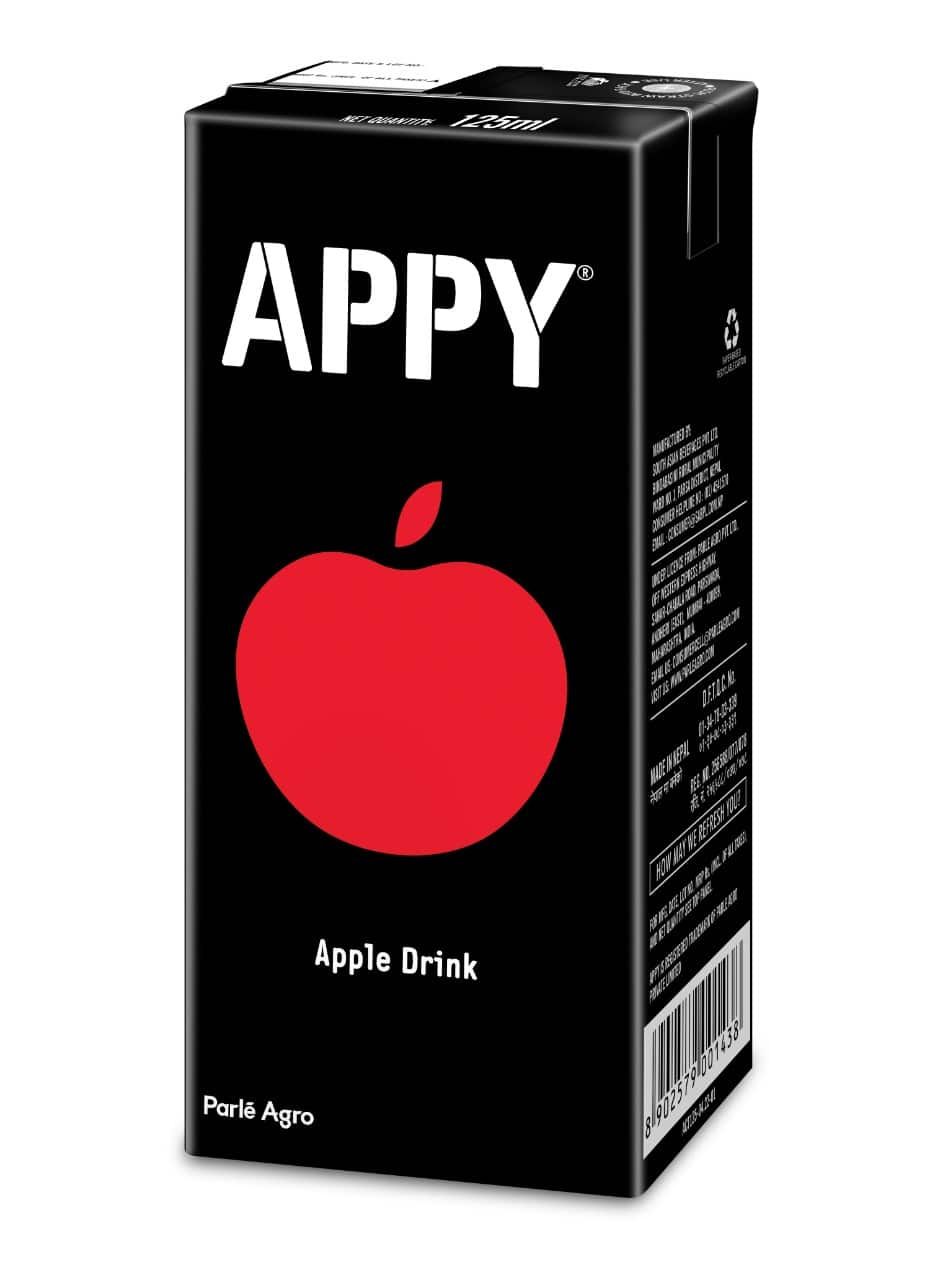 Appy Apple Juice Drink, 125ml Tetra Pack (Pack of 5)