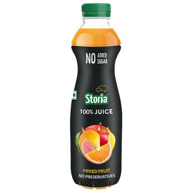 Storia 100% Fruit Juice- Mixed Fruit- No Added Sugar, 750 ml PET Bottle