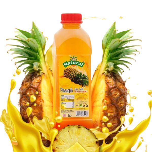 Natural Fruit juice (Pineapple), 1ltr