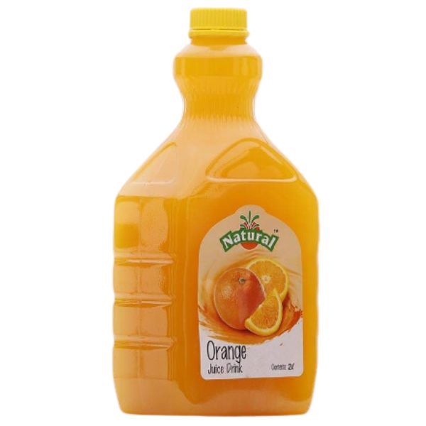 Natural Fruit juice (Orange), 2ltr