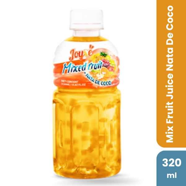 Joyce Mix Fruit Juice Nata De Coco, 320ml