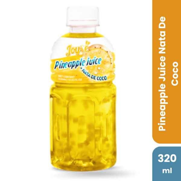 Joyce Pineapple Juice Nata De Coco, 320ml