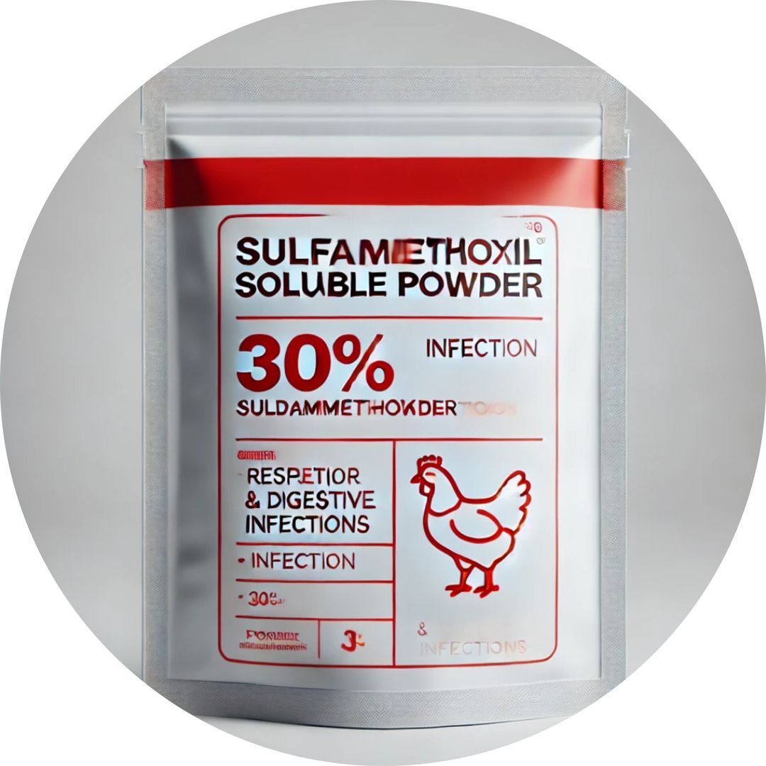 30% Sulfamethoxil Soluble Powder (Infection)