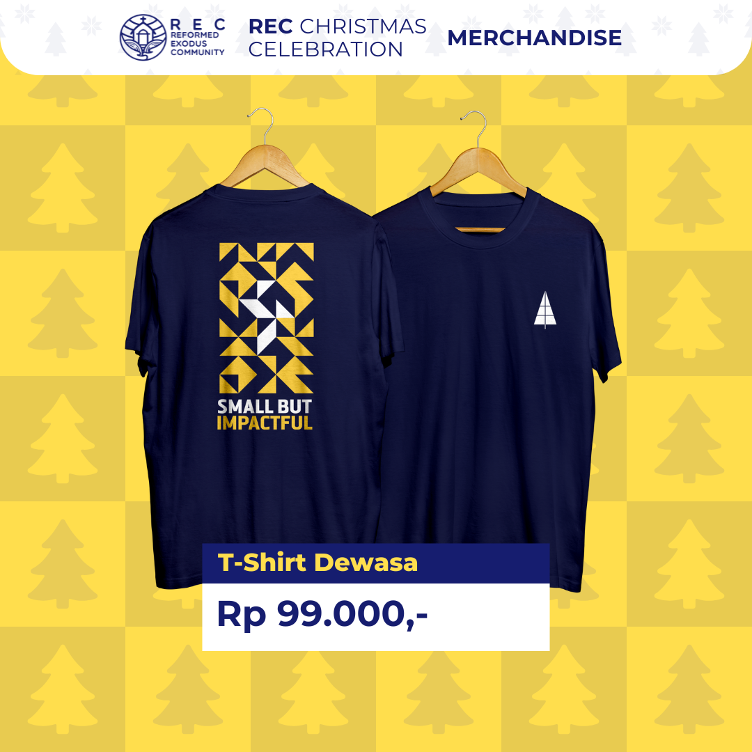 T-Shirt Dewasa "Small But Impactful" [Ready 8 Desember 2024]