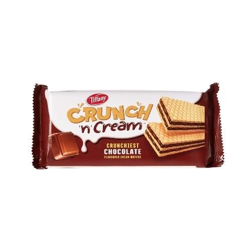 Tiffany Crunch N Cream Chocolate Wafer 65g