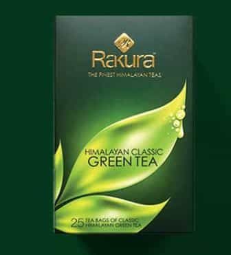 Rakura Himalayan Classic Green Tea 25 Tea Bag