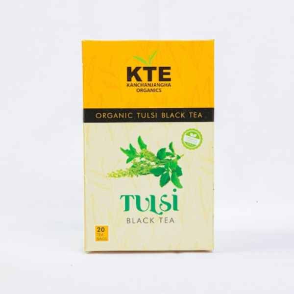 KTE Tulsi Black Tea (20 Tea Bags)