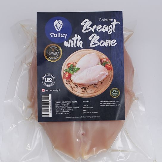 Chicken Breast with Bone- Valley Cold Store - per kg