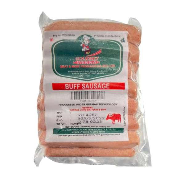 Gourmet Vienna Buff Sausage, 500gm