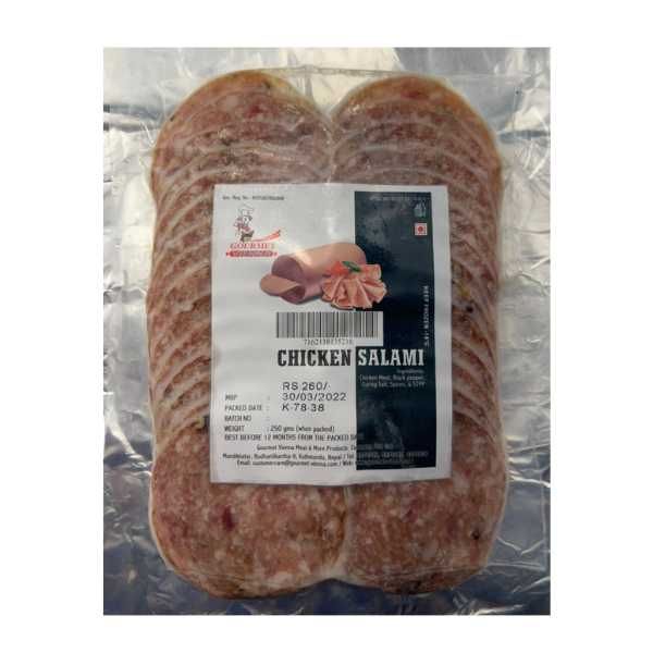 Gourmet Vienna Chicken Salami, 250gm