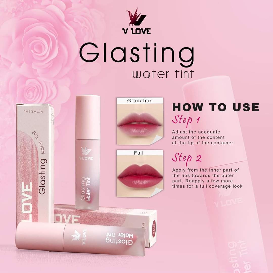 V Love_Glasting Water Tint #