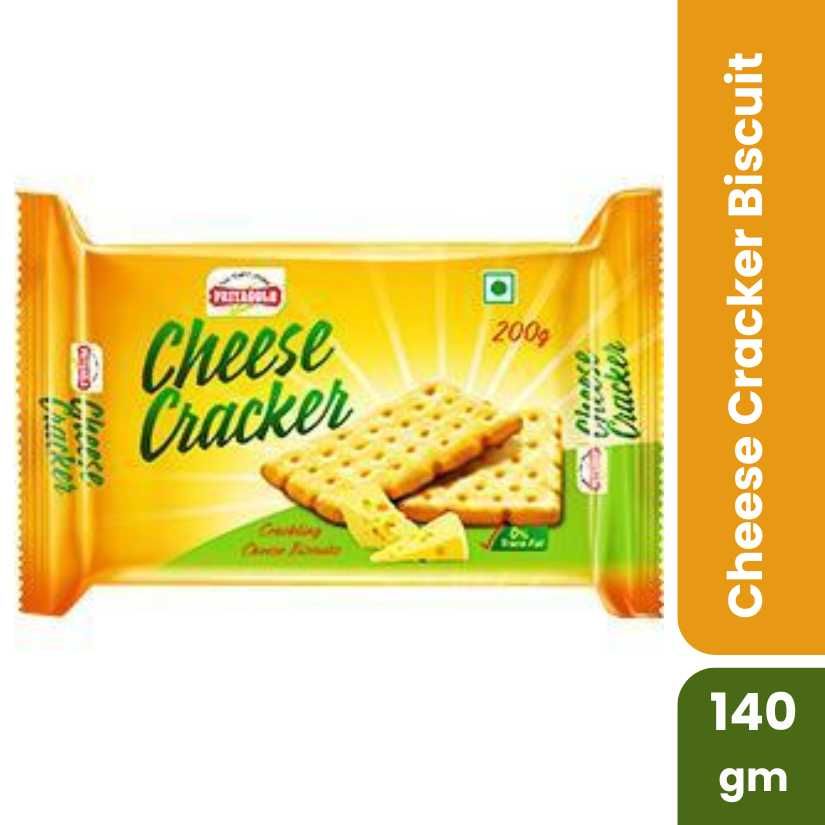 Priyagold Cheese Cracker Biscuit, 140gm