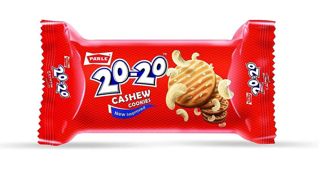 Parle 20 20 Cashew Cookies, 50gm