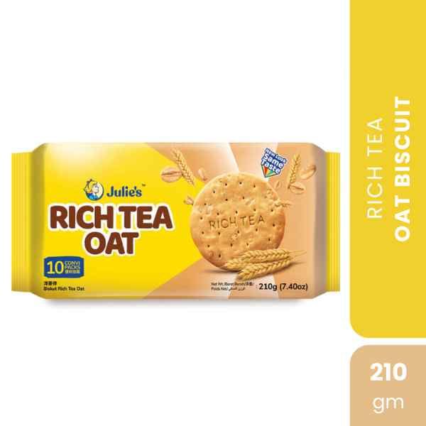 Julies Rich Tea Oat Biscuit, 210G