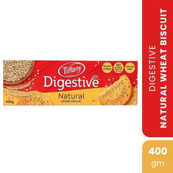 Tiffany Digestive Natural Wheat Biscuits, 400g