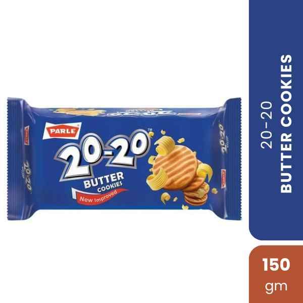 Parle 20-20 Butter Cookies, 150gm