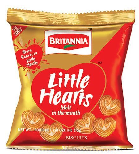 Britannia Little Hearts, 75gm