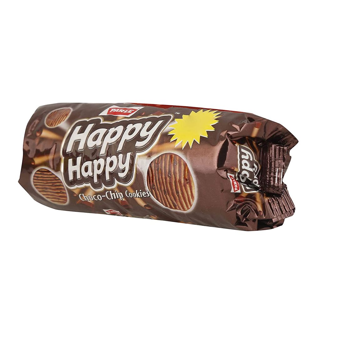 Parle Happy Happy Choco Chip Cookies, 150gm