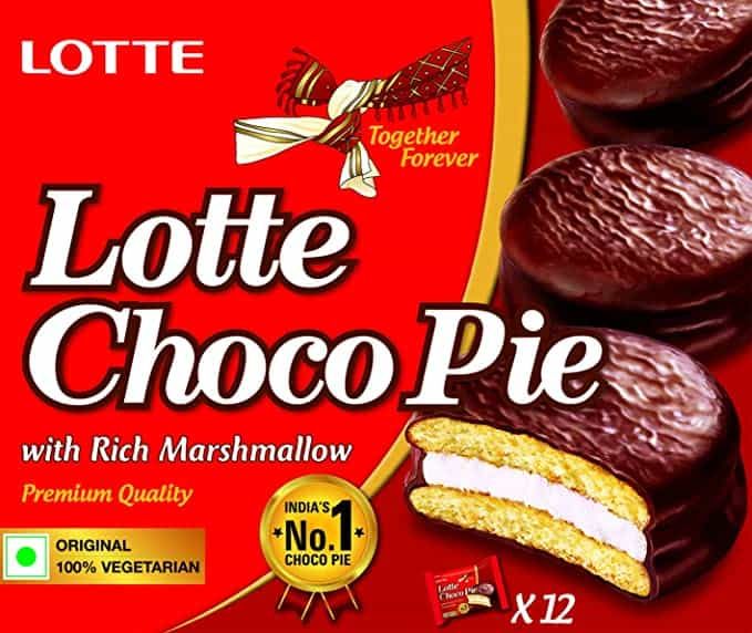 Lotte Choco-Pie (12 pack 25gm Each ), 300 gm